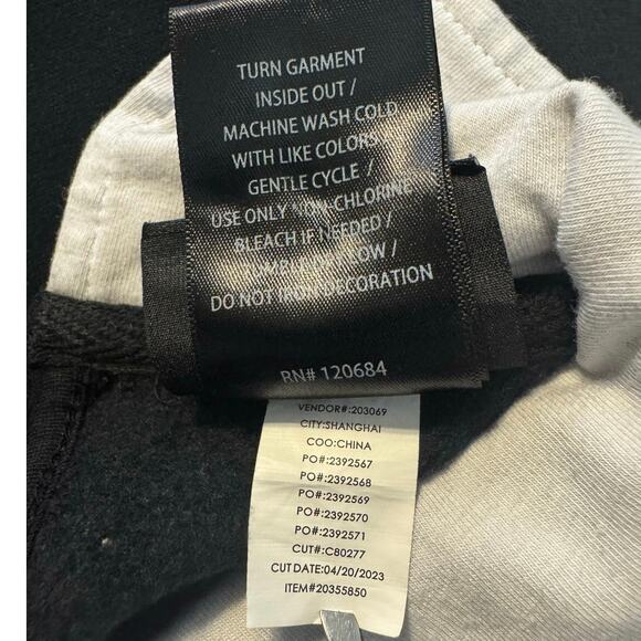 Hot Topic x Monster High Squad Collared Women’s Sweatshirt Medium Sold Out Black - Picture 9 of 9